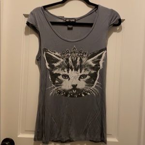 Hot Topic queen kitty tank